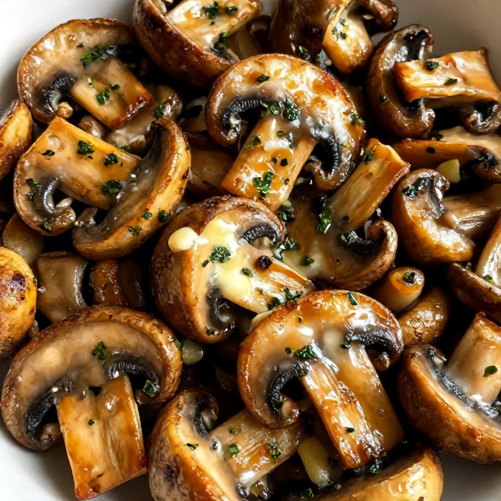 Herb Butter Sautéed Mushrooms