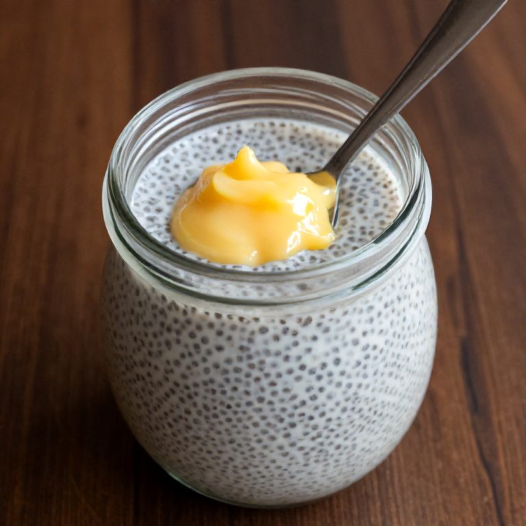 Lemon Curd Chia Pudding