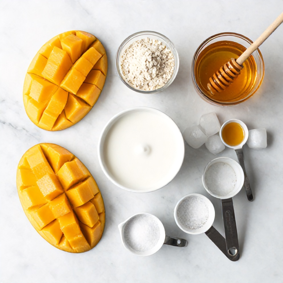 Mango Coconut Protein Shake Ingredients