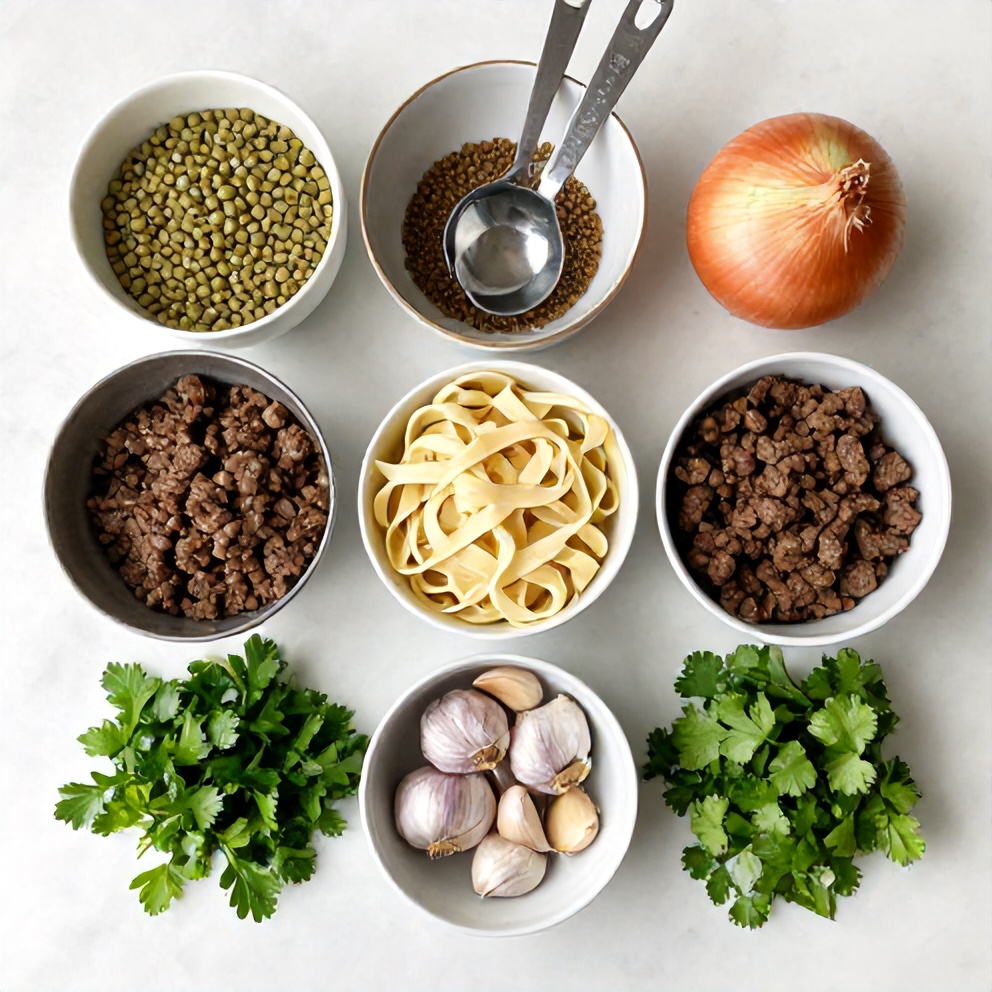 Persian Noodle Soup Ingredients