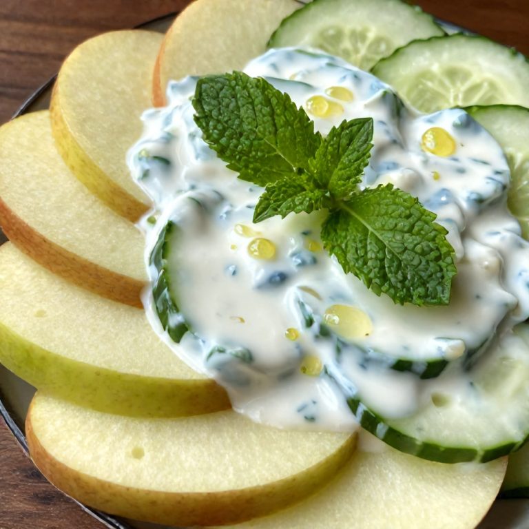 refreshing apple cucumber salad