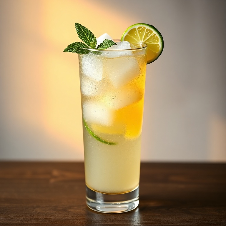 refreshing coconut lime mocktail recipe