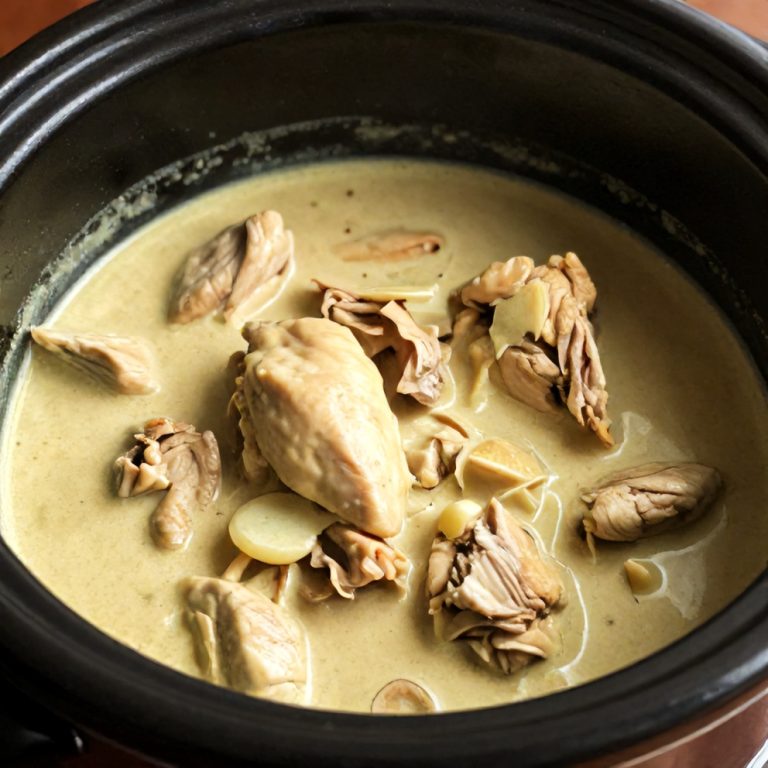 slow cooker chicken curry