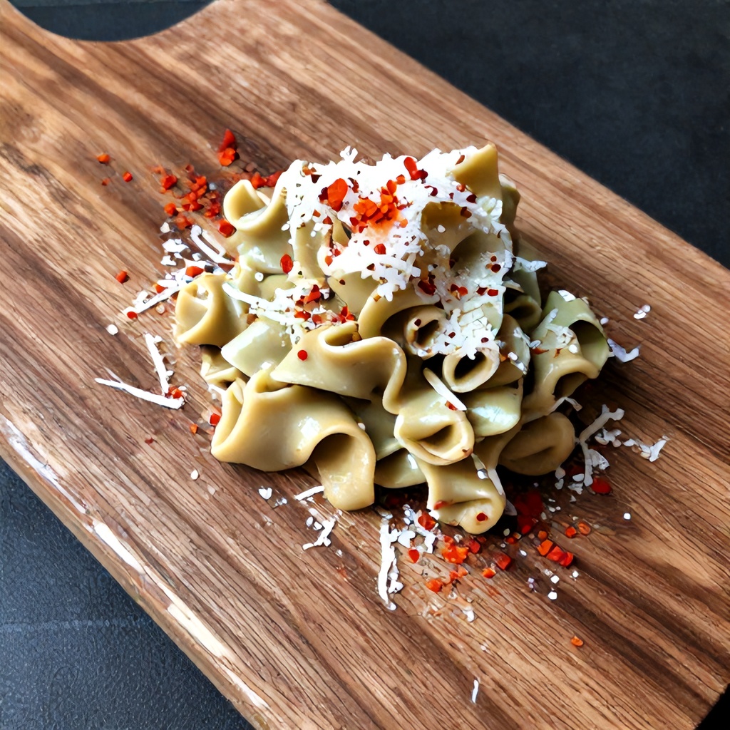 Plated garlic butter steak bites and spicy Cajun Alfredo twisted pasta
