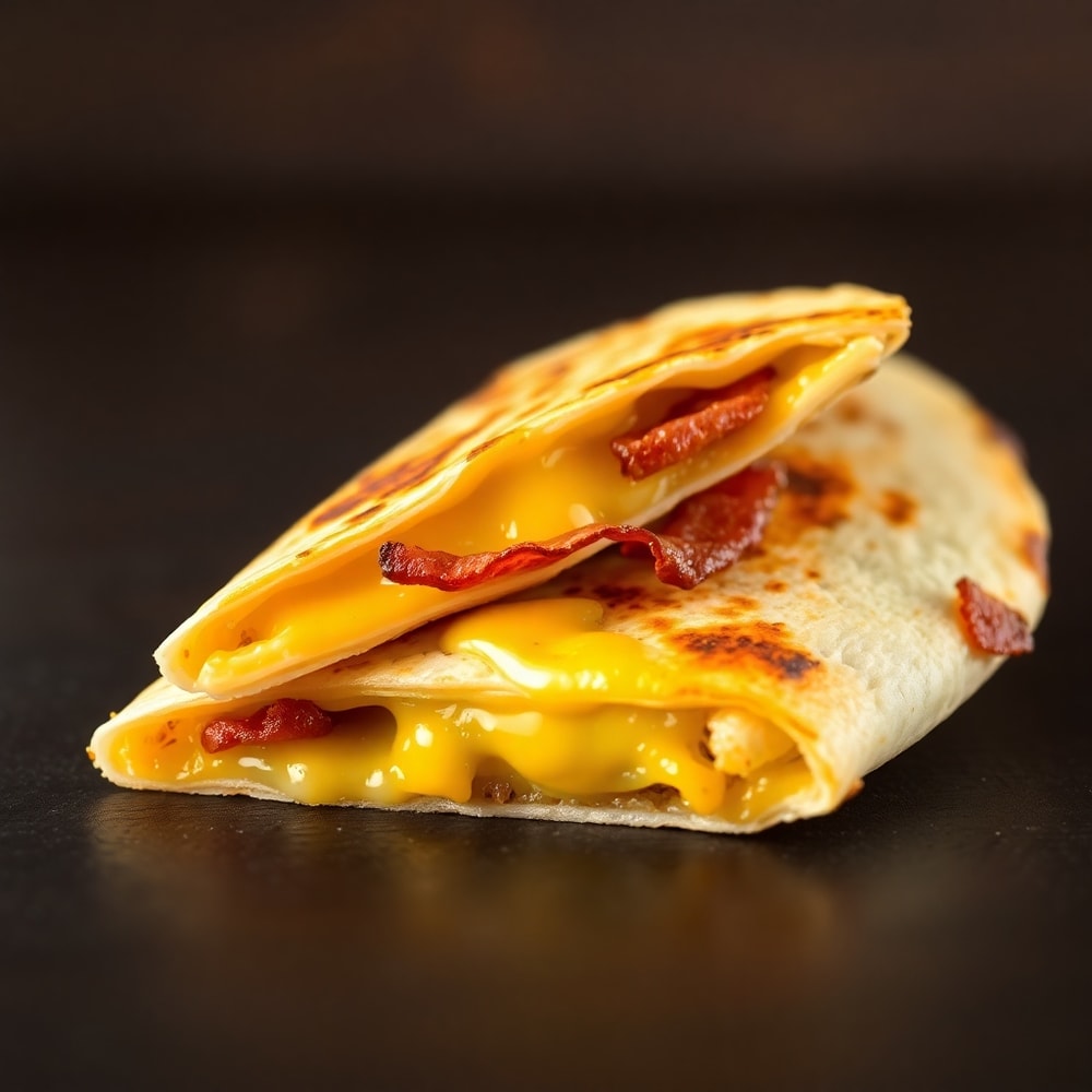 Bacon Egg Cheese Quesadillas
