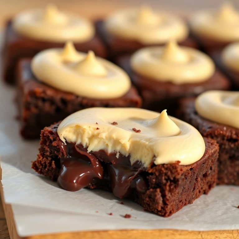 Chocolate Mousse Brownies