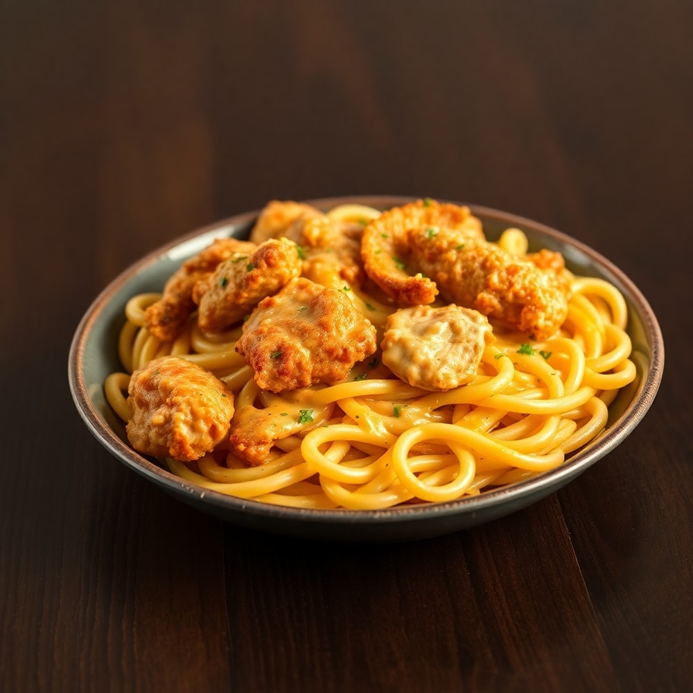 creamy crack chicken pasta