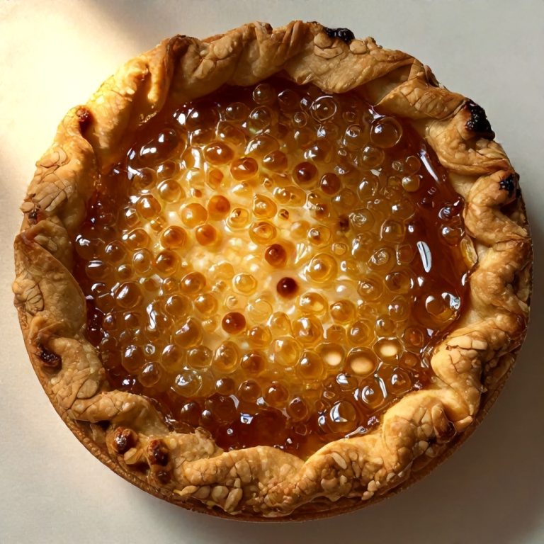 burnt honey pie