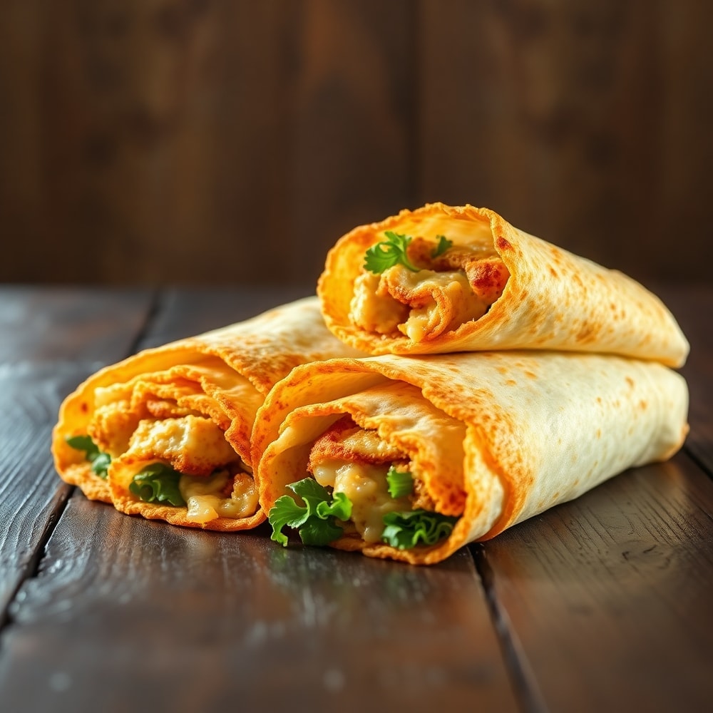 Chicken Caesar Wraps