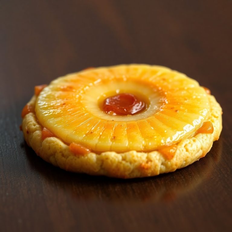 Pineapple Upside Down Sugar Cookies