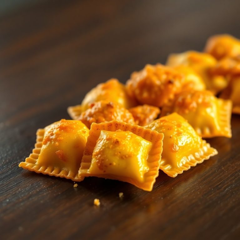 crispy ravioli appetizer