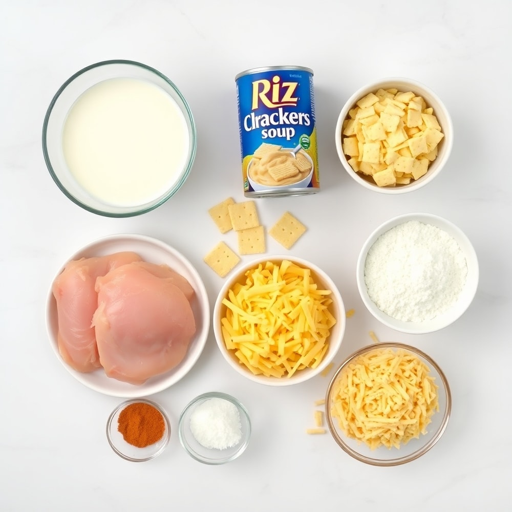 Ritz Cracker Chicken Casserole Ingredients