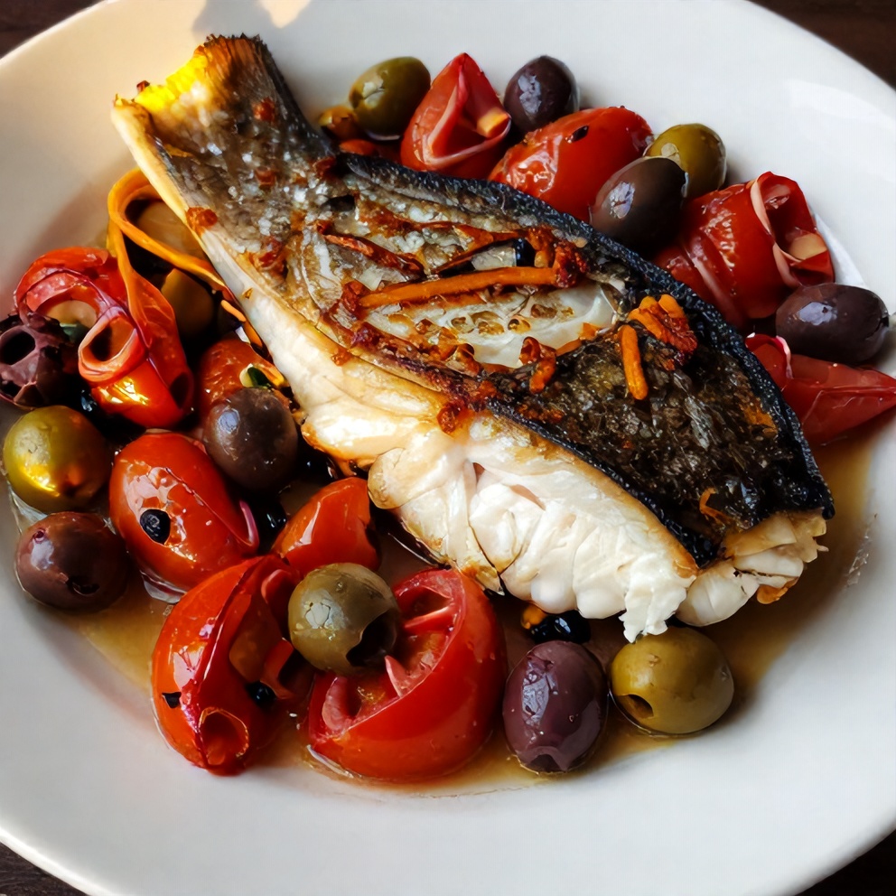 Easy Baked Sea Bass