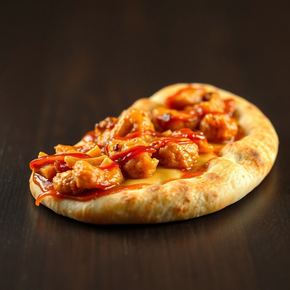 Easy BBQ Chicken Flatbread