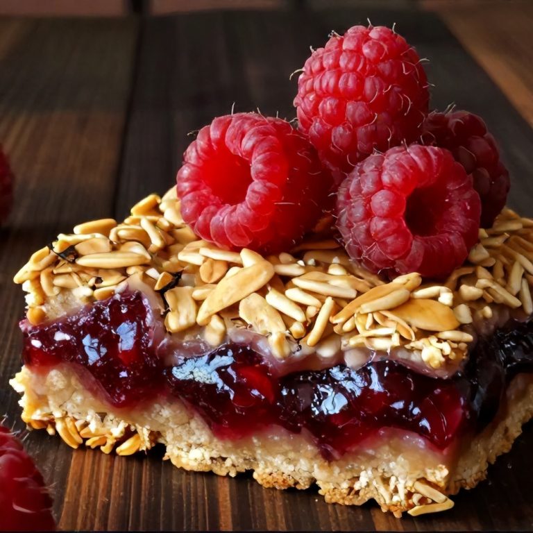 Easy Berry Oat Bars