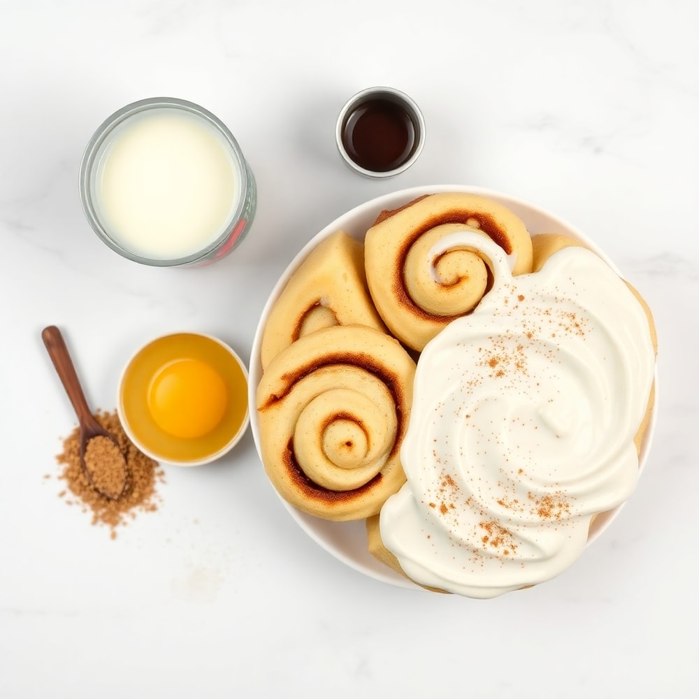 Cinnamon Roll Casserole Ingredients