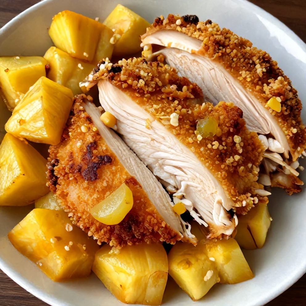 Easy Crockpot Hawaiian Chicken