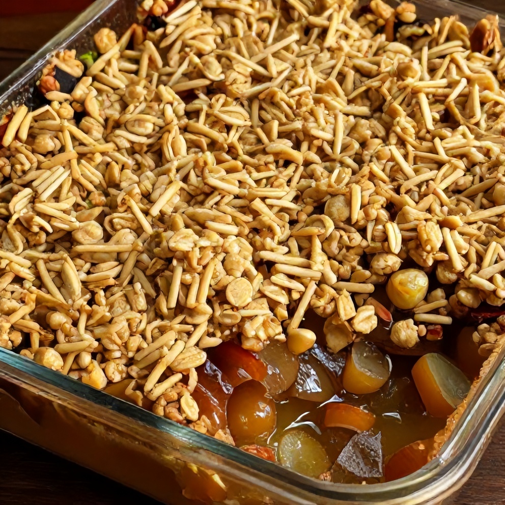 Easy Rhubarb Crisp