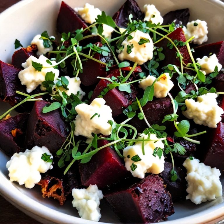 Easy Roasted Beet Salad