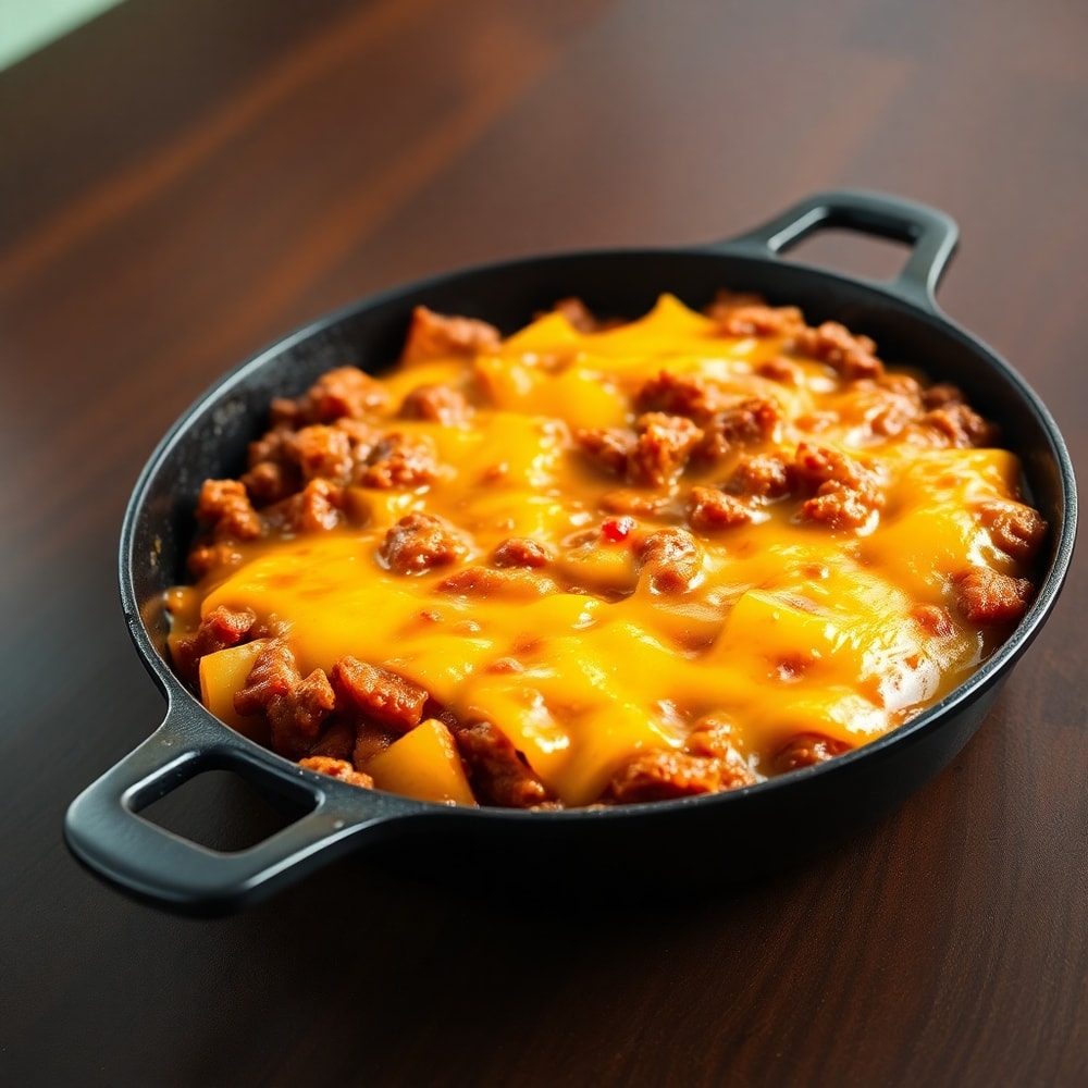 Sloppy Joe Potato Skillet