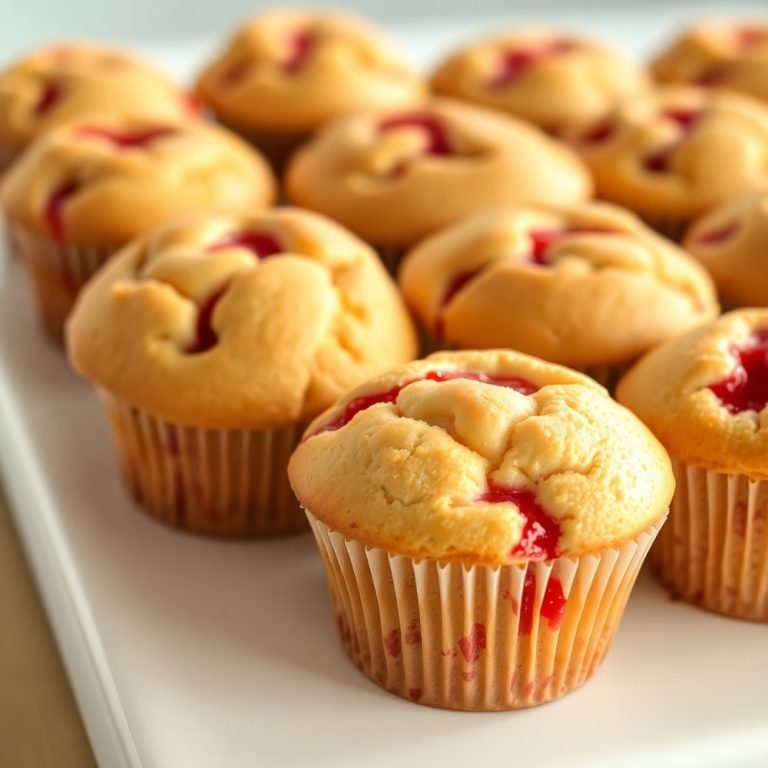 Easy Strawberry Shortcake Muffins