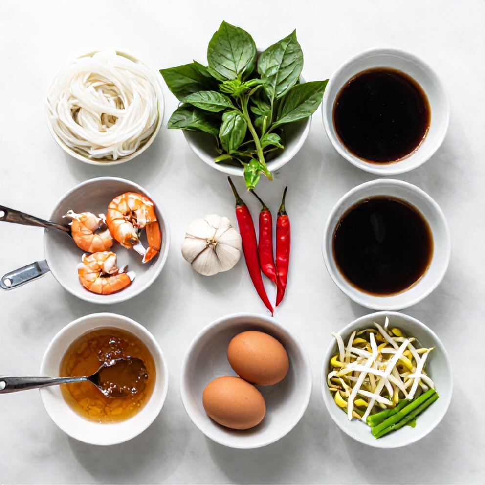 Thai Drunken Noodles Ingredients