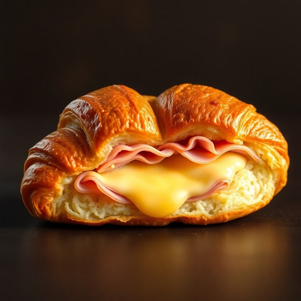 ham and cheese croissant