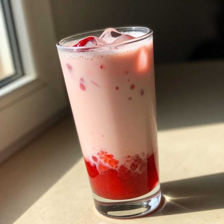 Korean Strawberry Milk