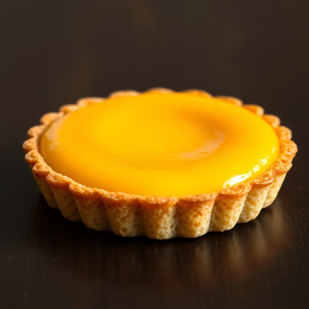 mango curd tart