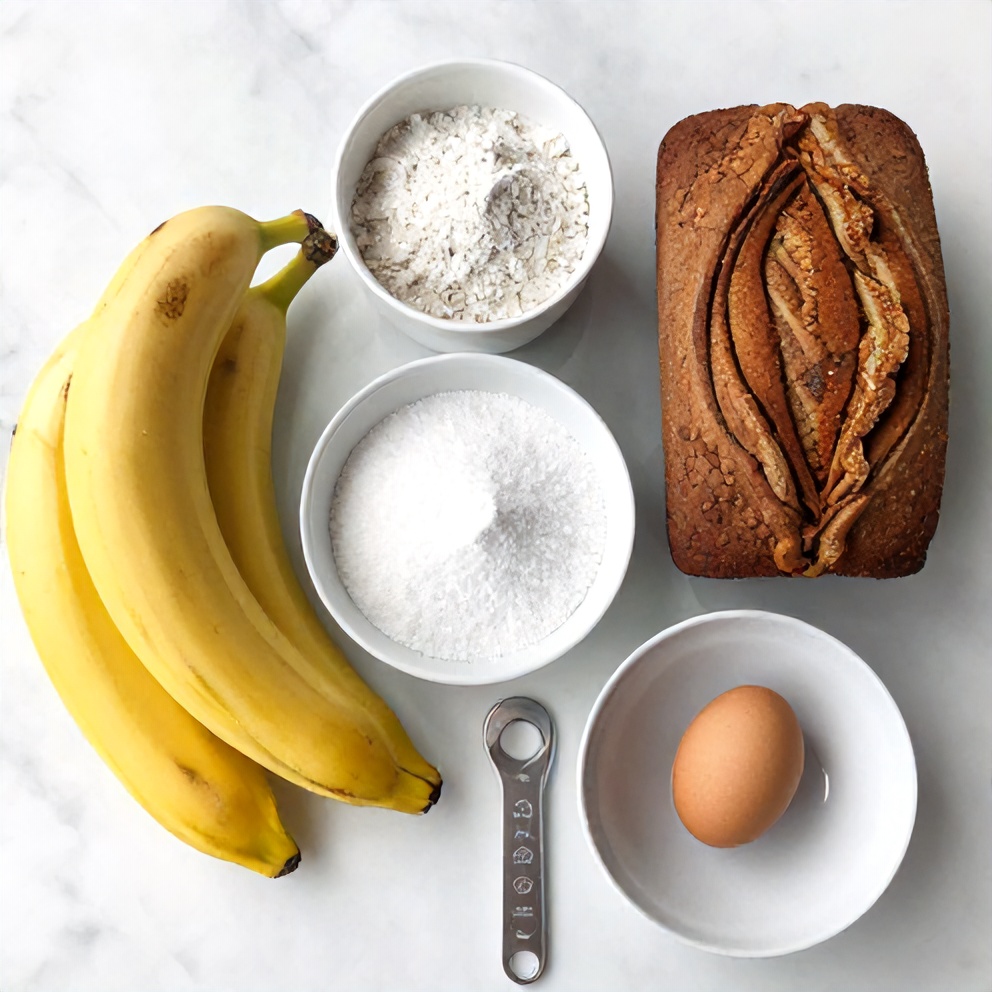 Banana Bread Ingredients
