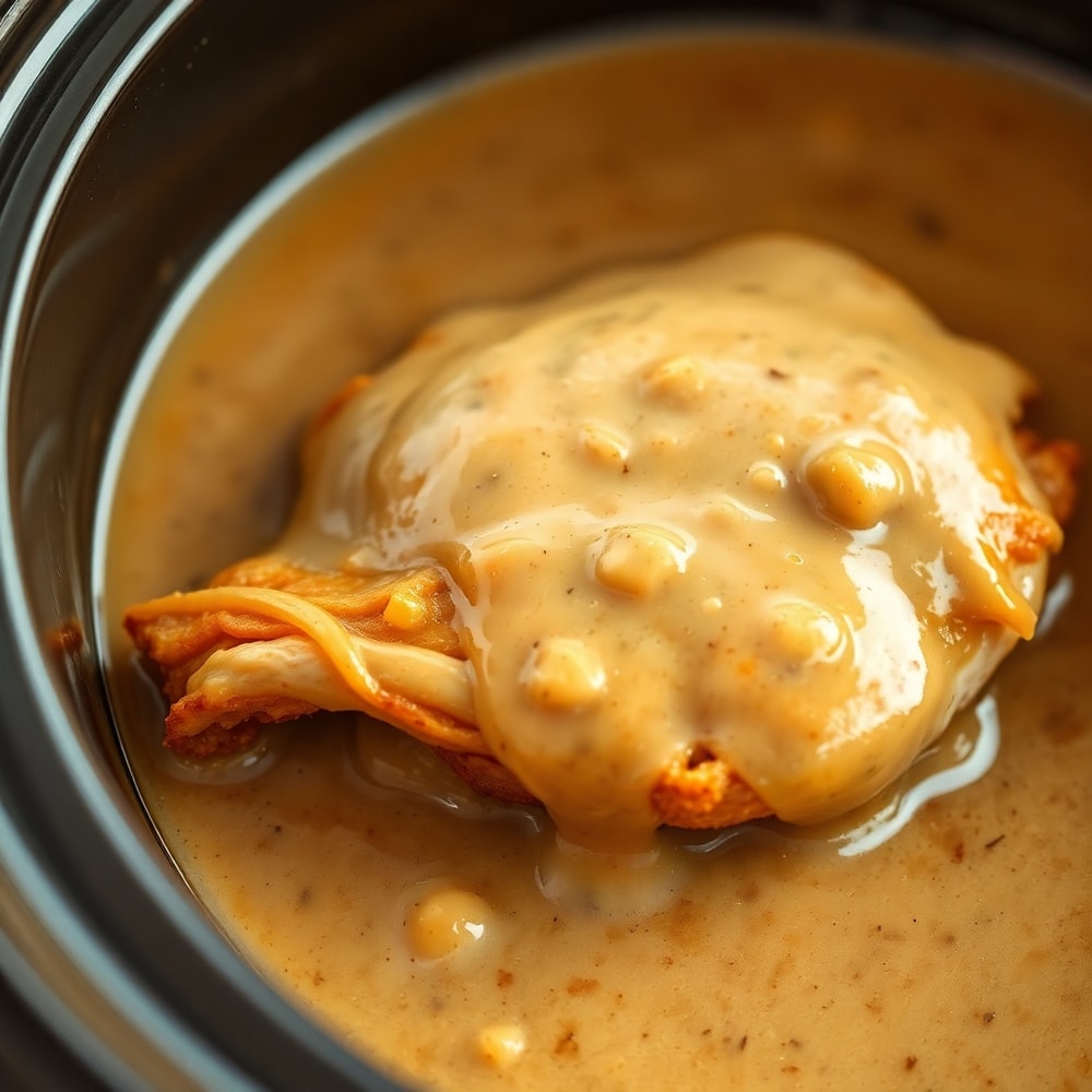 Slow Cooker Chicken and Gravy