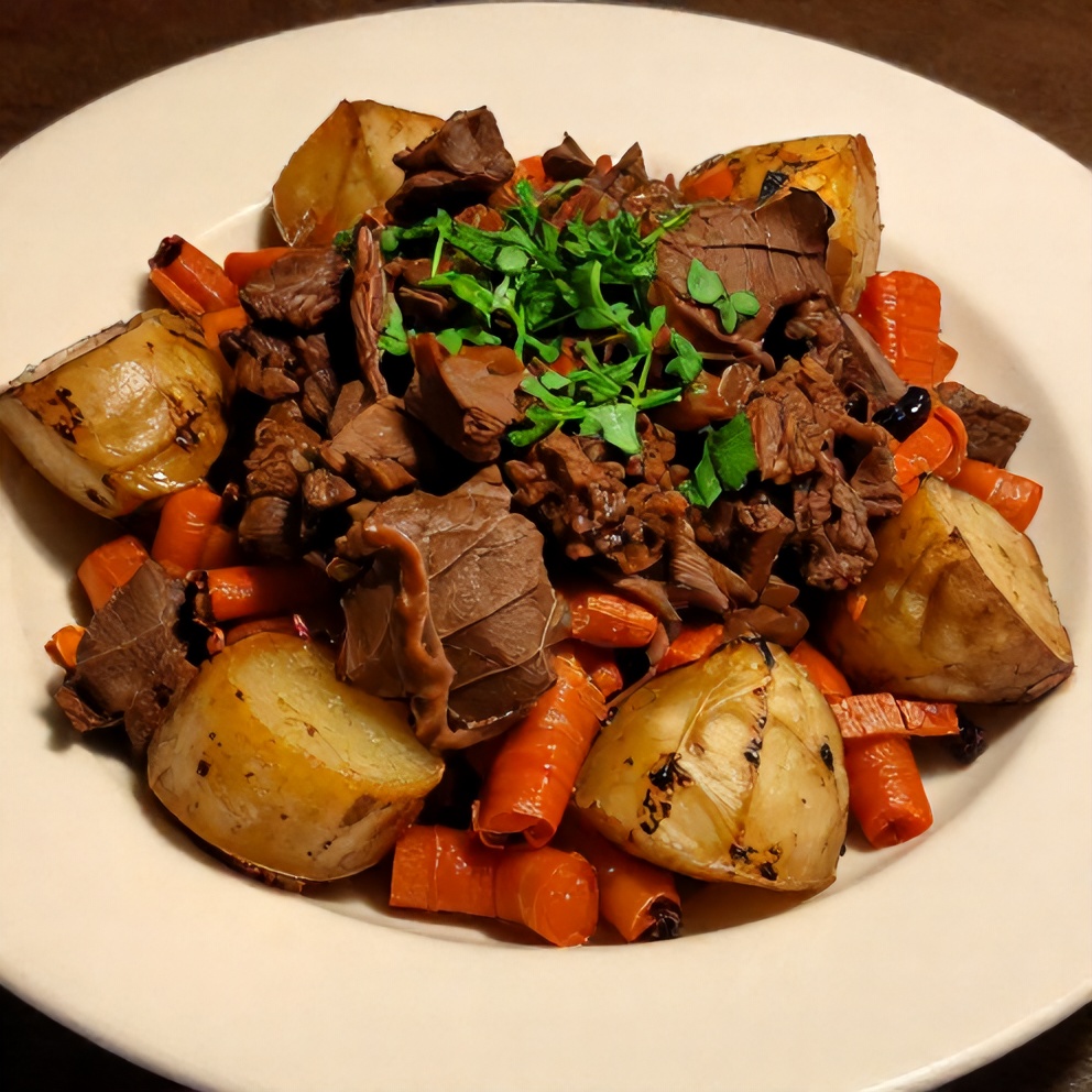 Slow Cooker Chuck Roast with Potatoes and Carrots