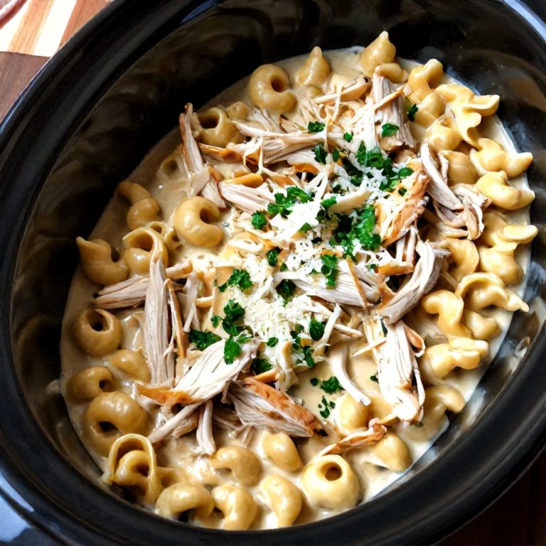 slow cooker creamy chicken tortellini