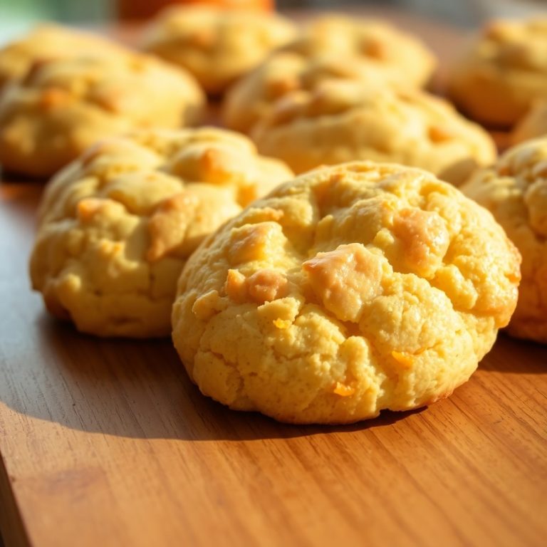 orange scone cookies